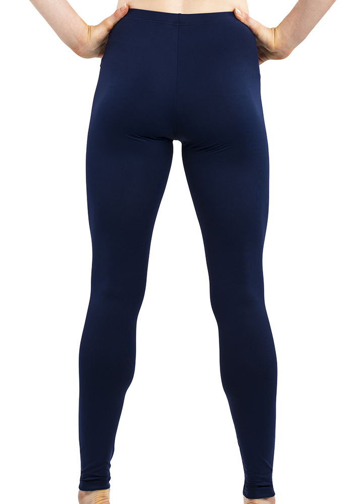 Unisex Leggings aus Mikrofaser ohne Mittelnaht vorne Turnanzüge