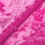pink farbener elastischer Samt gecrasht - 11K5-pink