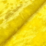 gelber elastischer Samt gecrasht - 11N2-gelb