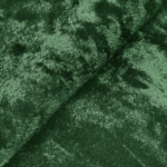 grün farbener elastischer Samt gecrasht - 11R8-grün