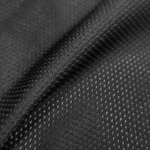 Transparenter Netzstoff, Mesh in schwarz